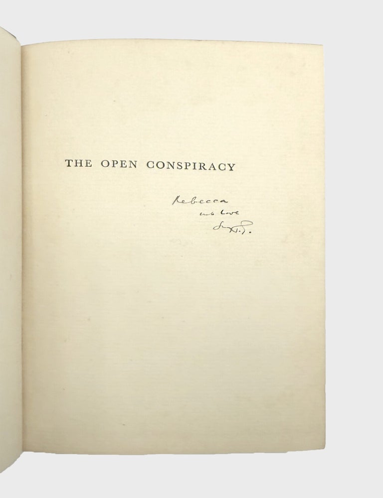The Open Conspiracy. Blue Prints for a World Revolution