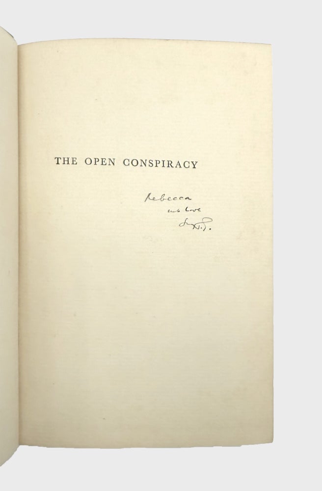 The Open Conspiracy. Blue Prints for a World Revolution