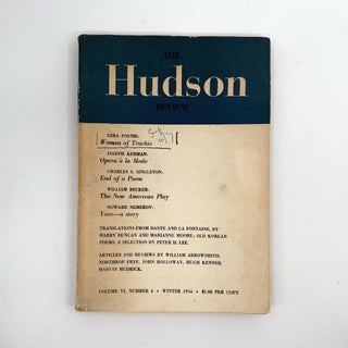 Item #371832 "Women of Trachis" in the Hudson Review, Vol. VI, No. 4. Ezra Pound
