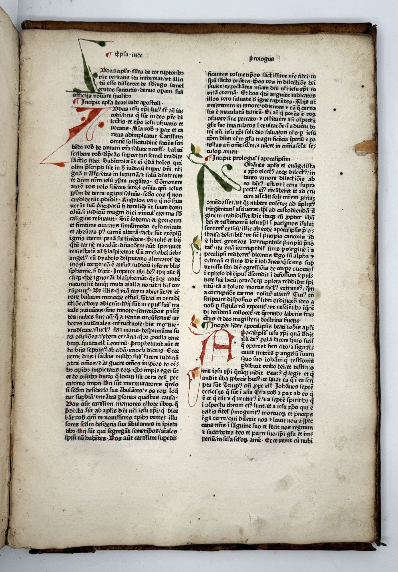 Bible In Latin Biblia Latina - 1476 Bible. Latin. Vulgate - Second Sensenschmidt and ...