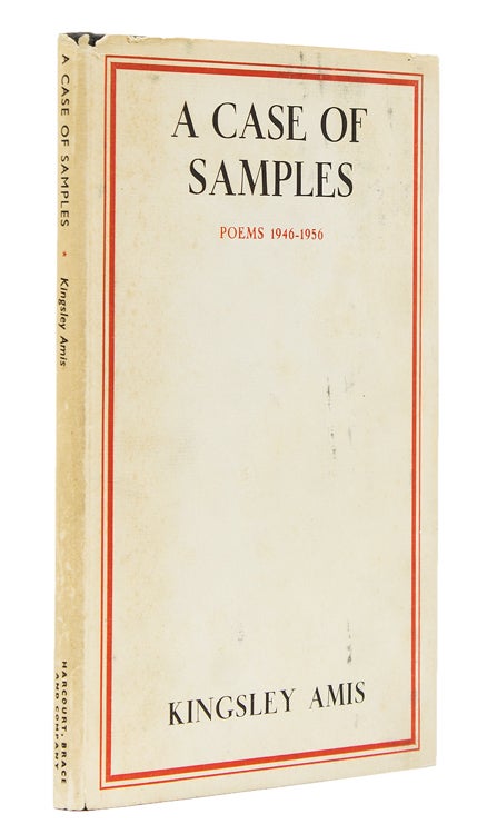 Item #37229 A Case of Samples. Poems 1946-1956. Kingsley Amis.