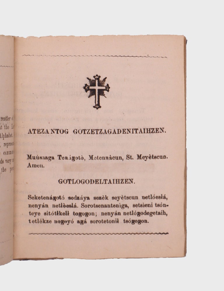 Catholic Prayers & Hymns in the Tinneh Language ... [Bound with:] Tinneh Indian Catechism of Christian Doctrine