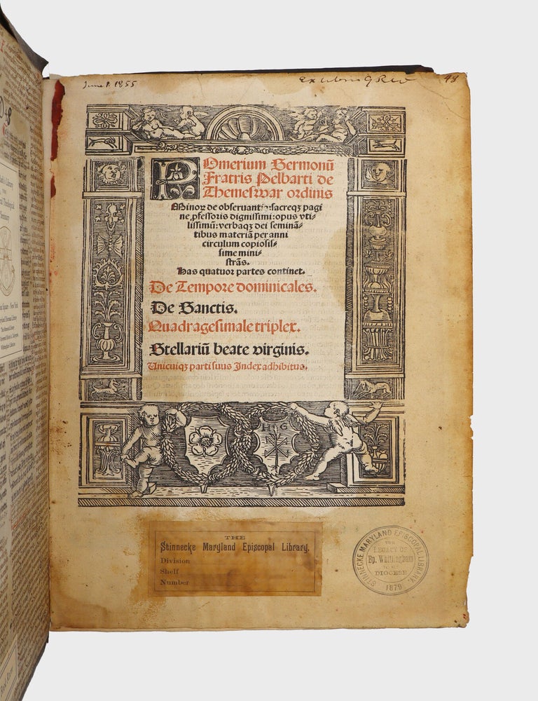 Pomerium sermonum fratris Pelbarti de Themeswar ordinis