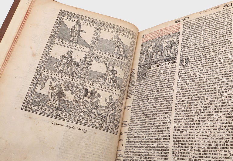 Biblia cum concordantiis veteris et novi testamenti & sacrorum canonum: necnon & additionibus in marginibus varietatis diuersorum textuum ac etiam canonibus antiquis quatuor euangeliorum insertis summa cum diligentia reuisa correcta et emendata