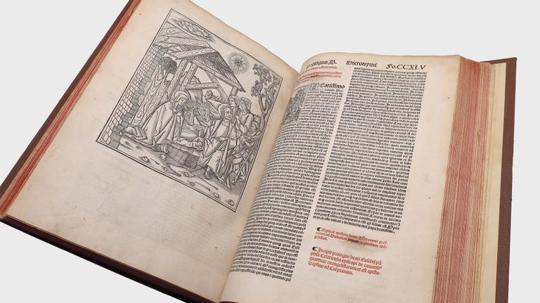 Biblia cum concordantiis veteris et novi testamenti & sacrorum canonum: necnon & additionibus in marginibus varietatis diuersorum textuum ac etiam canonibus antiquis quatuor euangeliorum insertis summa cum diligentia reuisa correcta et emendata