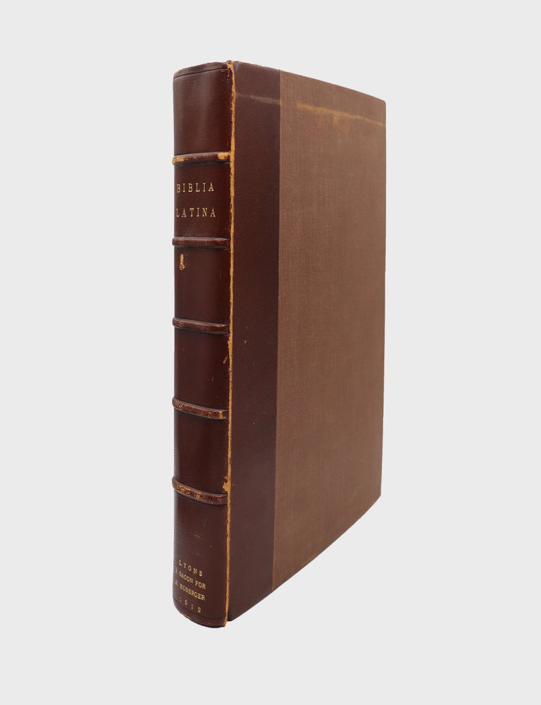 Biblia cum concordantiis veteris et novi testamenti & sacrorum canonum: necnon & additionibus in marginibus varietatis diuersorum textuum ac etiam canonibus antiquis quatuor euangeliorum insertis summa cum diligentia reuisa correcta et emendata