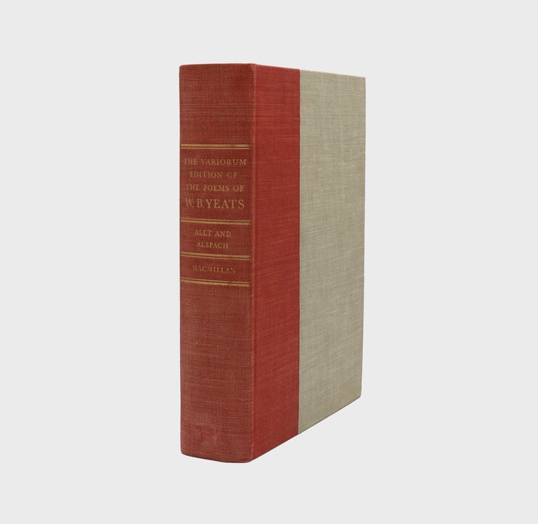 The Variorum Edition of the Poems of W. B. Yeats