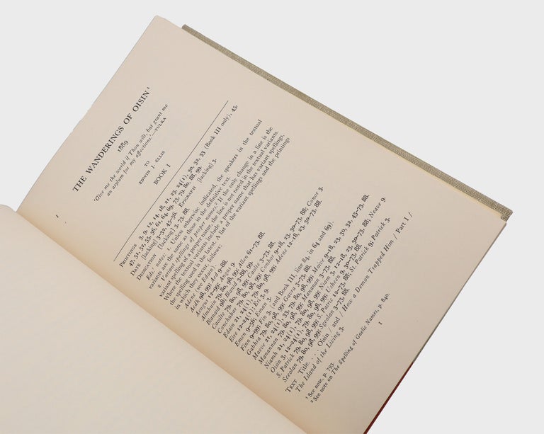 The Variorum Edition of the Poems of W. B. Yeats