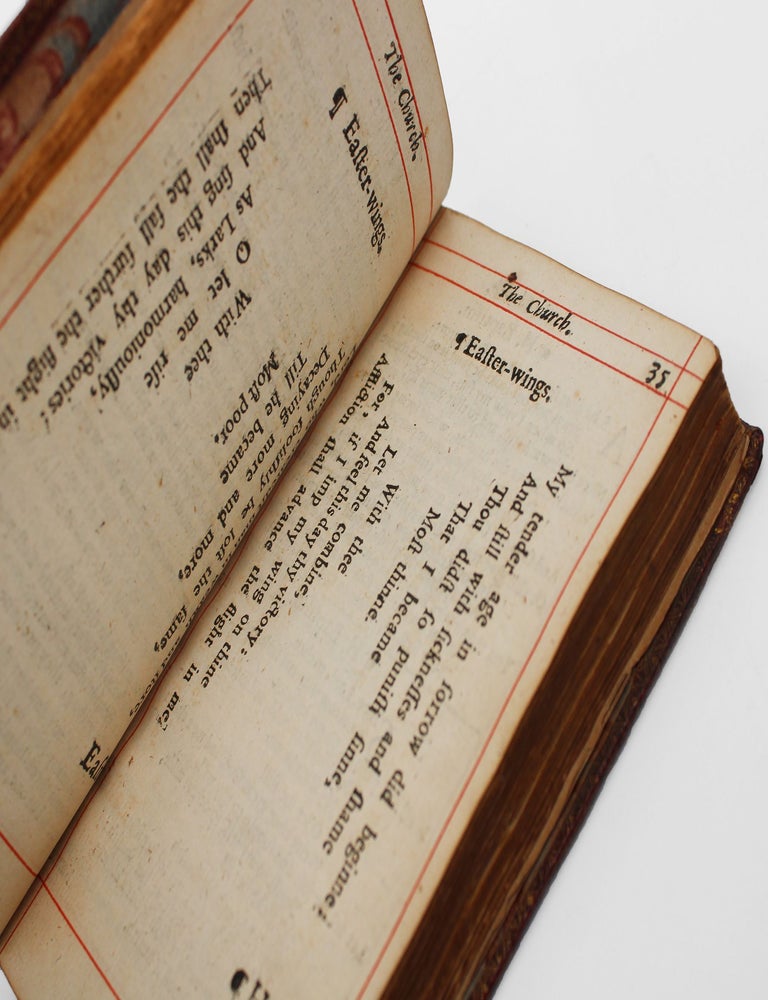 The Temple. Sacred Poems and Private Ejaculations [With] [Harvey, Christopher] The Synagogue or... (2/4)