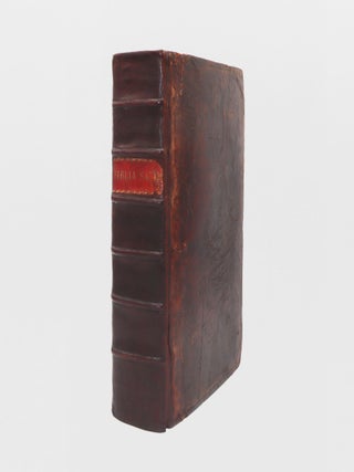 Item #372868 Testamenti Veteris Biblia Sacra, sive, Libri Canonici prisc&aelig; Iudaeorum ecclesi&aelig; a...