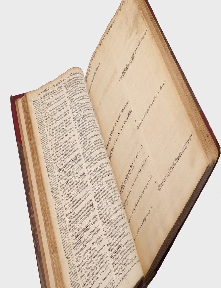 D. N. Iesu Christi Testamentum Novum, sive Fedes Novum [bound with:] Libri Apocryphi, sive appendix Testamenti veteris &hellip;