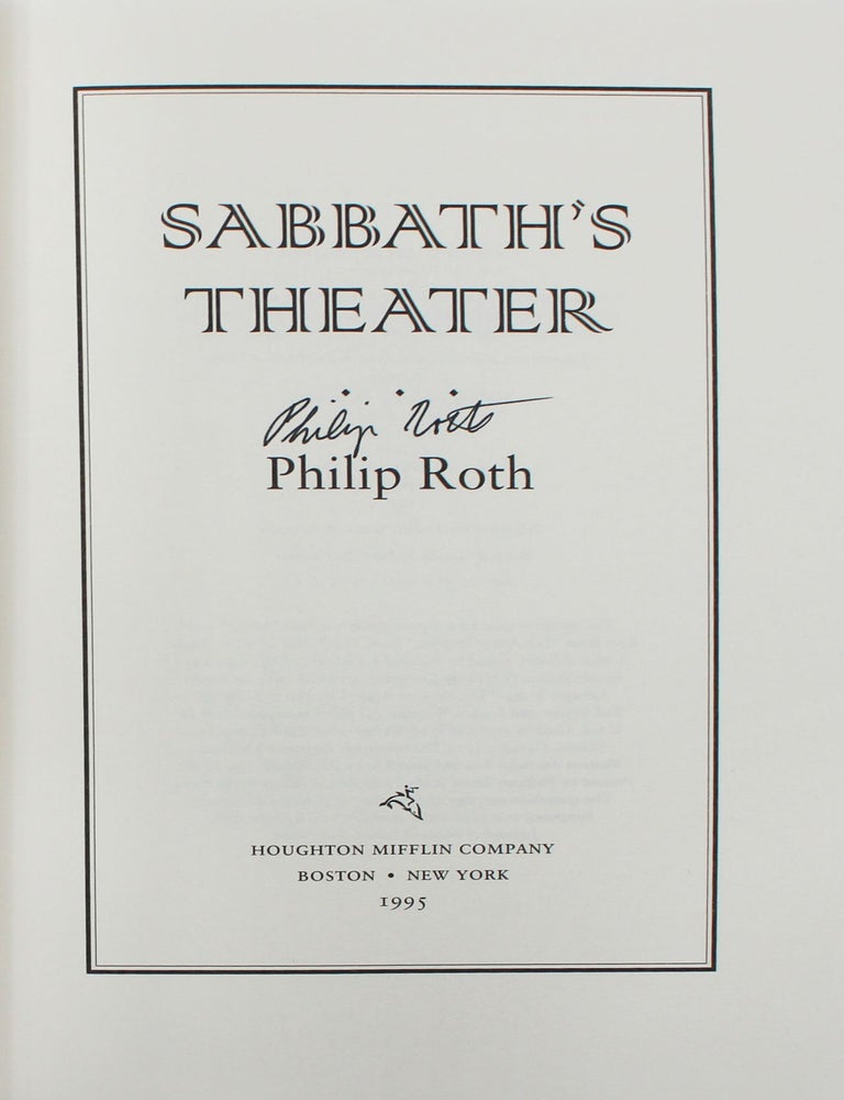 Sabbath's Theater (2/2)