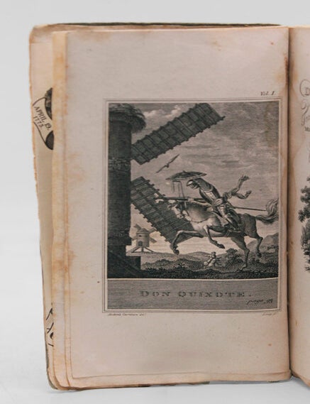 The History and Adventures of the renowned Don Quixote. Translated from the Spanish of Miguel de Cervantes Saavedra. To which is prefixed, some account of the author's life. By T. Smollet [i.e., Smollett], M.D