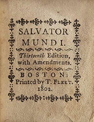 Verbum Sempiternum. A New Edition [and:] Salvator Mundi. Thirteenth Edition, with Amendments