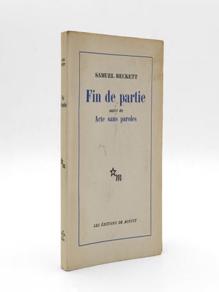 Item #373659 Fin de partie suivi de Actes sans paroles. Samuel Beckett