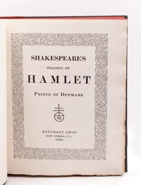 Shakespeare's Tragedy of Hamlet Prince of Denmark