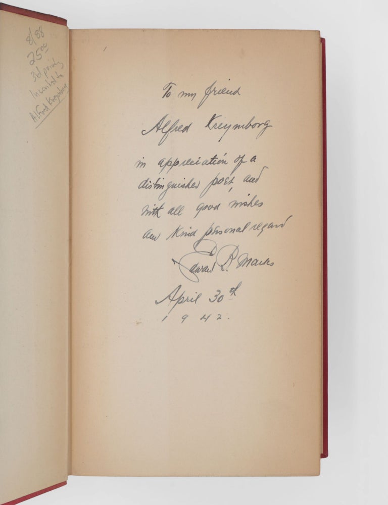 They All Sang. From Tony Pastor to Rudy Vallée. As Told to Abbott J. Liebling by Edward B. Marks (3/3)