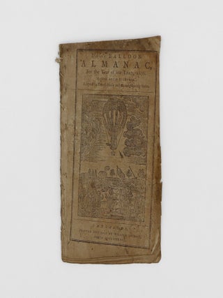 Item #374079 Dickson's Balloon Almanac, for the year of our Lord, 1806. Almanac