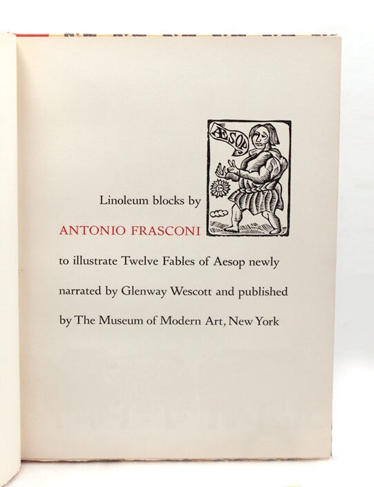 Twelve Fables of Aesop newly narrated by Glenway Wescott
