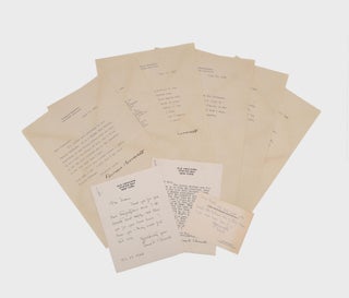 Item #374347 Collection of 6 typed letters, signed (“Theodore Roosevelt” or “Ted”) from...