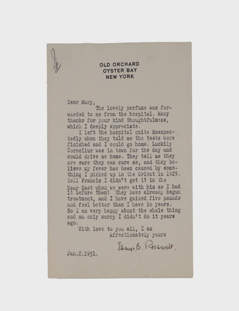 Collection of 6 typed letters, signed (&ldquo;Theodore Roosevelt&rdquo; or &ldquo;Ted&rdquo;) from Theodore Roosevelt III, introductions and testimonials for his friend Francis Kettaneh