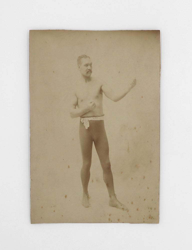 Scarce photograph of World Colored Heavyweight Champion George Godfrey ...
