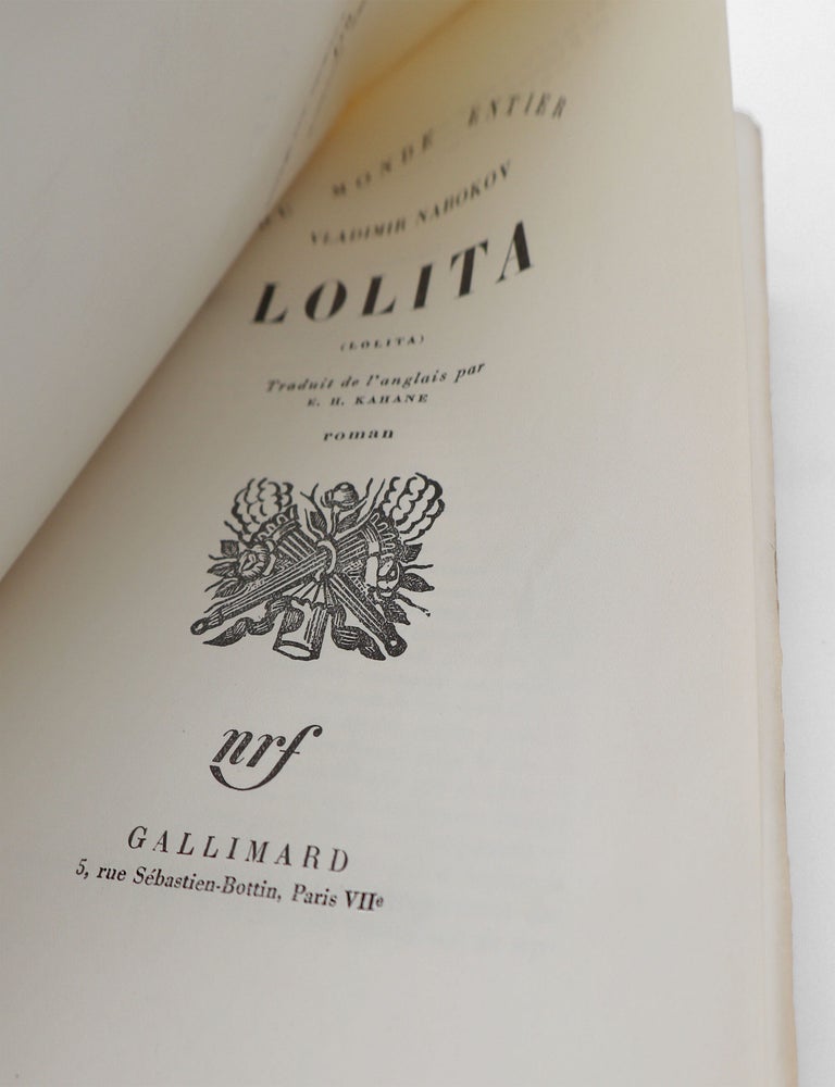 Lolita. Traduit de l'anglais par E. H. Kahane