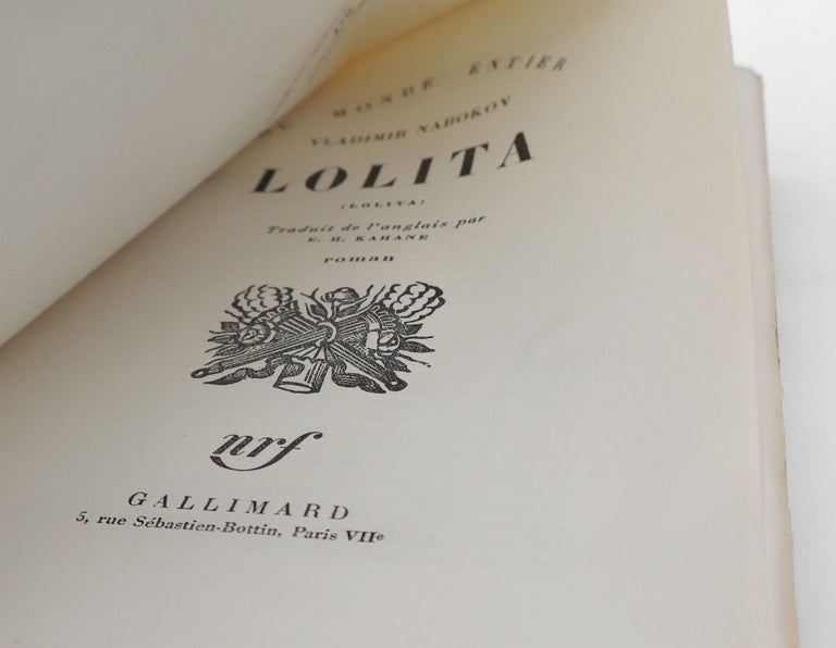 Lolita. Traduit de l'anglais par E. H. Kahane
