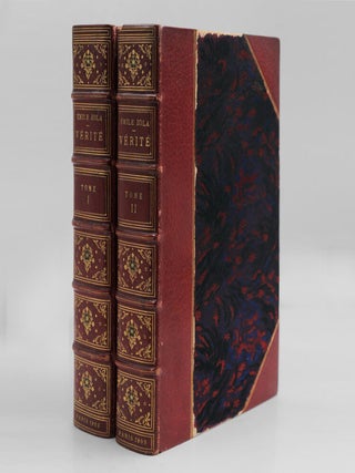 Item #375024 Les quatre evangiles. V&eacute;rit&eacute;. Emile Zola