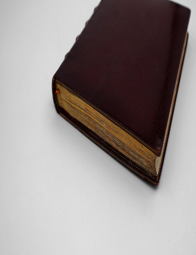 Livre de prières tissé d'après les enluminures des manuscrits du XIVe au XVIe siècle