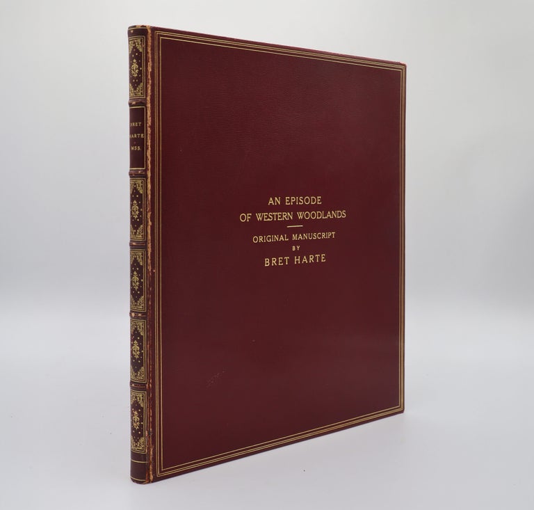 Autograph Manuscript Signed, of a short story: An Episode of the West Woodlands