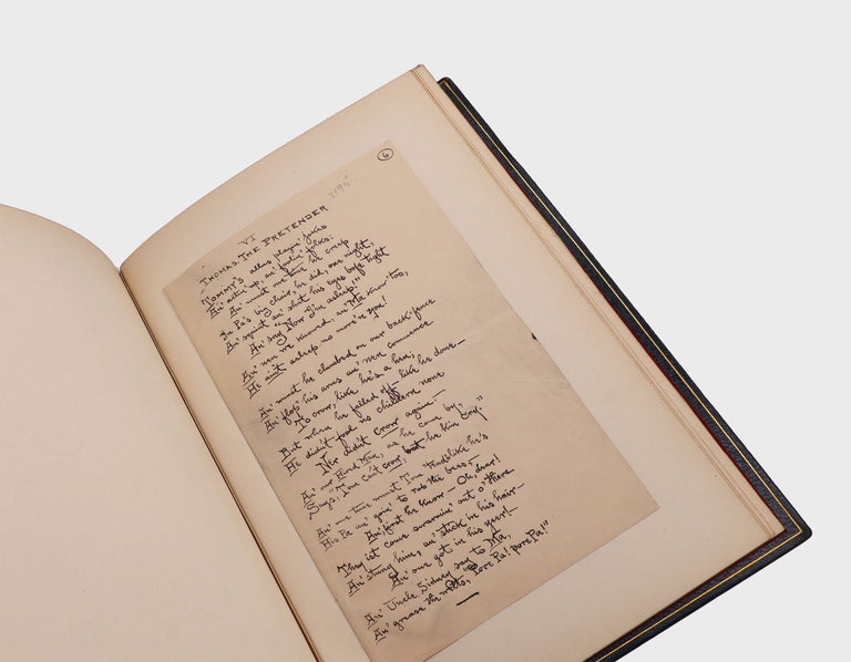 A Few Neighbor-Children. [Autograph Manuscript, signed (7/7)