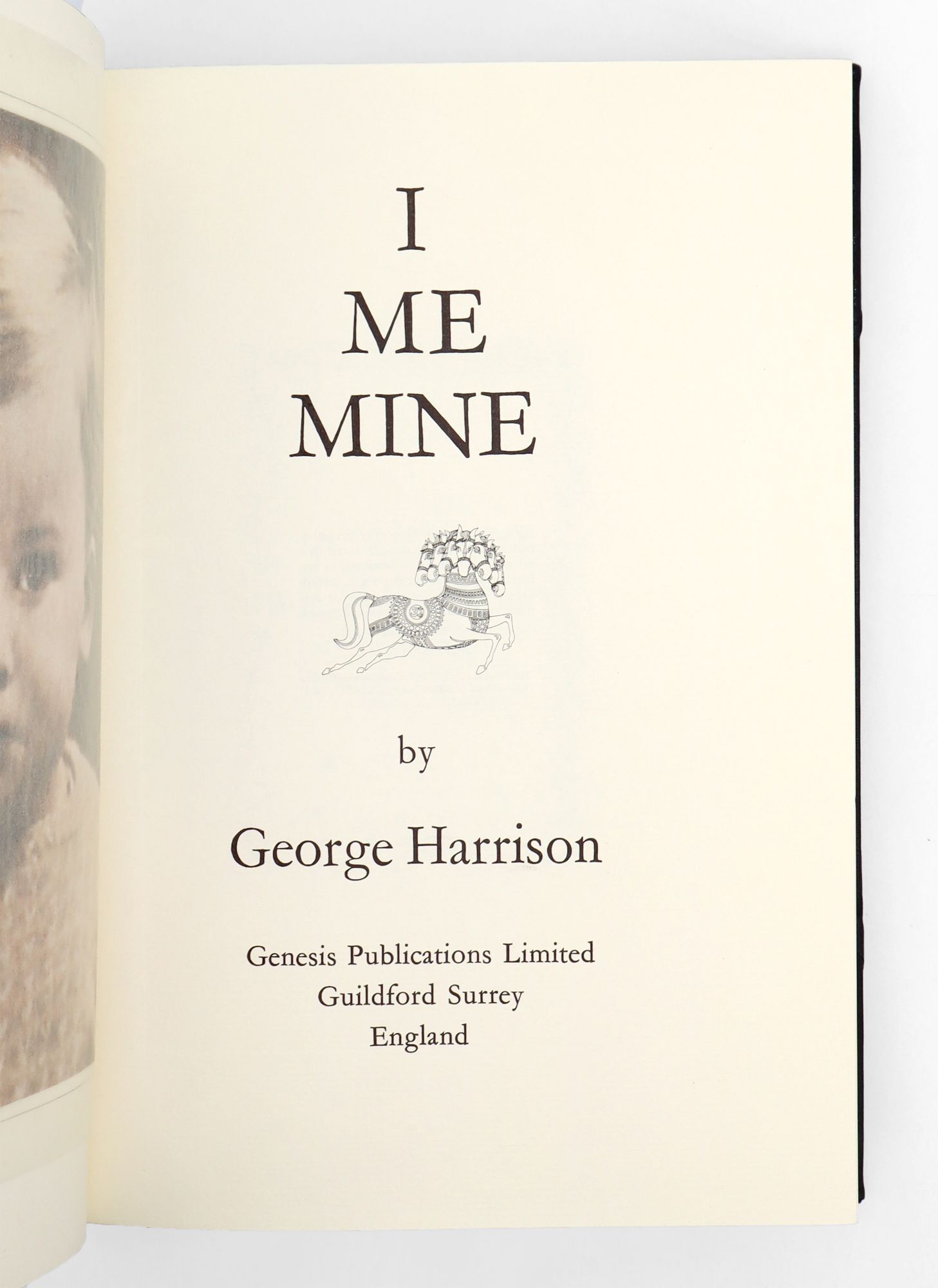 I, Me, Mine - George Harrison - First edition, limited issue of