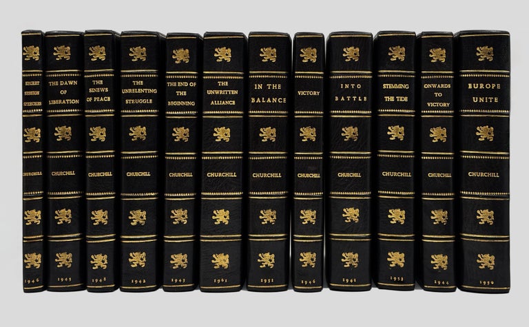 Collection of His Speeches: Into Battle, The Unrelenting Struggle, The End of the Beginning, Onwards to Victory, The Dawn of Liberation, Secret Session Speeches, Victory, The Sinews of Peace, Europe Unite, In the Balance, Stemming the Tide, The Unwritten Alliance