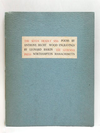 Item #375352 The Seven Deadly Sins. Anthony Hecht