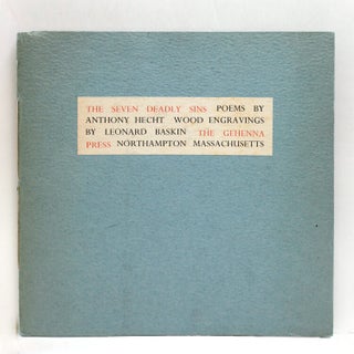 Item #375352 The Seven Deadly Sins. Anthony Hecht