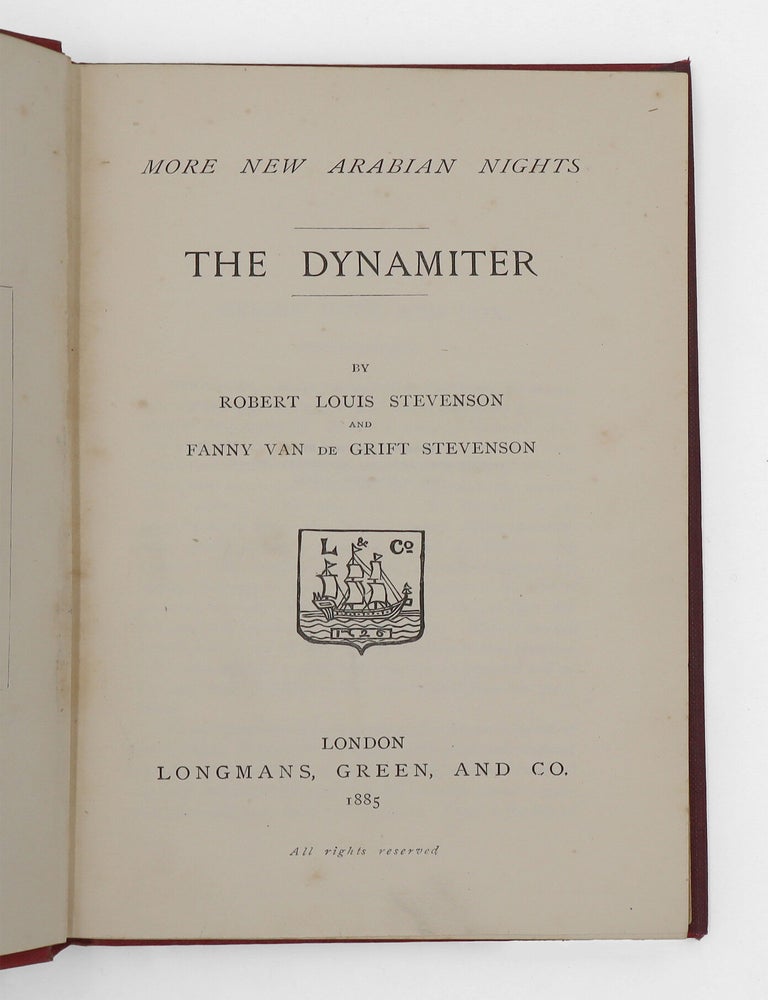 More New Arabian Nights. The Dynamiter