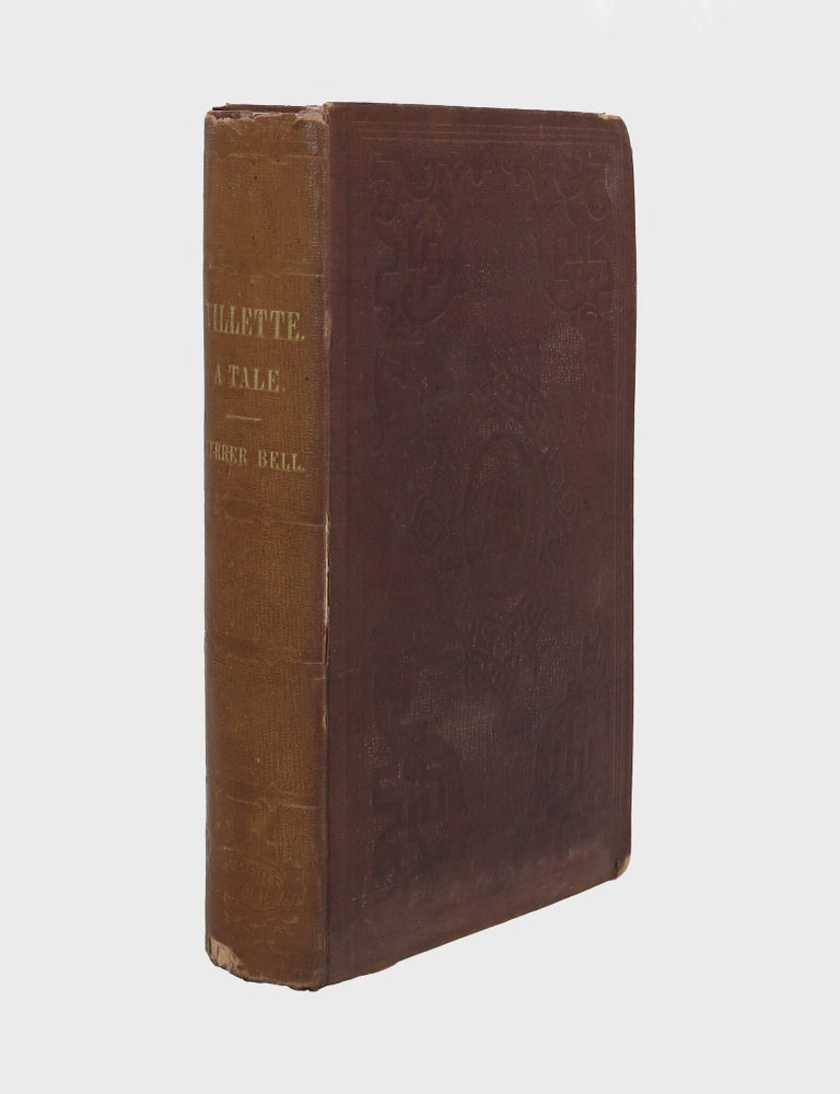 Villette by Currer Belll. Author of "Jane Eyre," "Shirley," &c