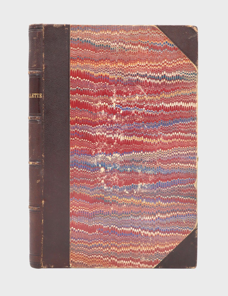 Item #375451 Villette by Currer Belll. Author of "Jane Eyre," "Shirley," &c. Charlotte Brontë.