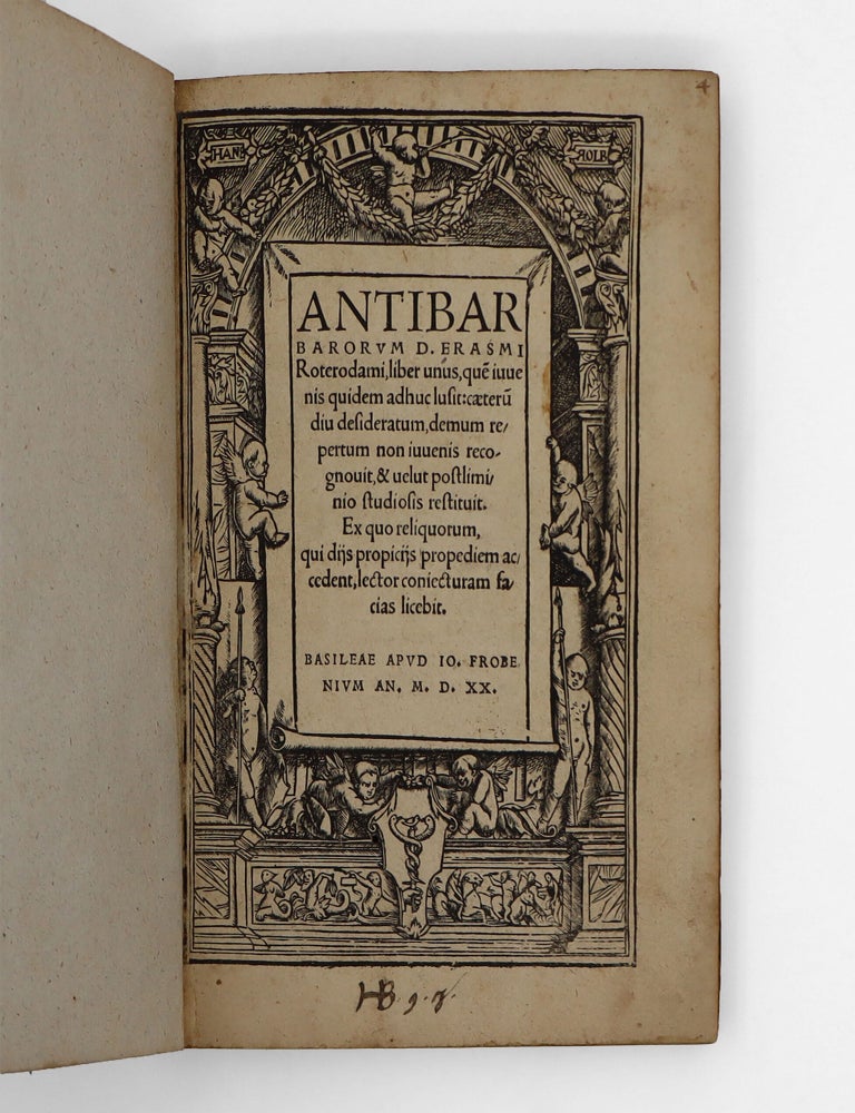 Antibarbarorum … liber unus