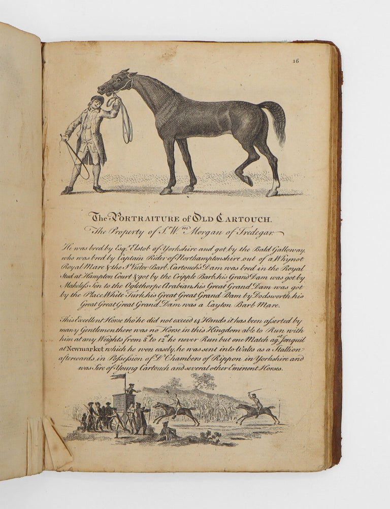 The Sportsman&rsquo;s Pocket Companion, being a striking likeness or portraiture of the most eminent race horses and stallions, that ever were in this kingdom, represented in variety of attitudes &hellip; Drawn by James Roberts and engraved by Henry Roberts