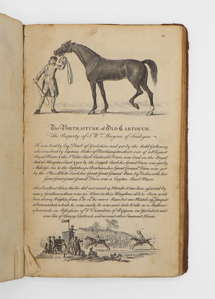 The Sportsman’s Pocket Companion, being a striking likeness or portraiture of the most eminent race horses and stallions, that ever were in this kingdom, represented in variety of attitudes … Drawn by James Roberts and engraved by Henry Roberts
