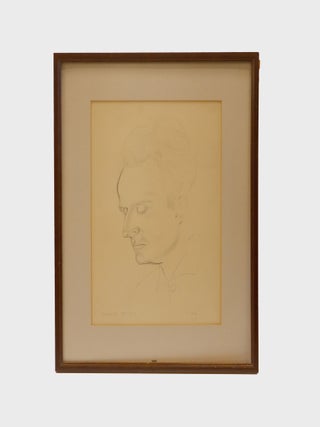 Item #375751 Portait of David Pepler. Eric Gill