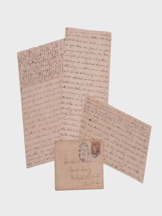 Autograph letter signed, from a woman in Baltimore to her aunt in West Chester, New York,...