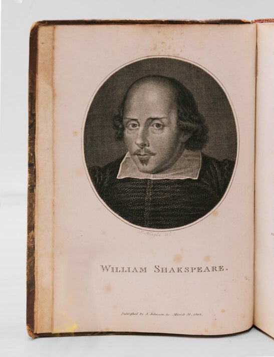 The Plays of William Shakespeare, accurately printed from the text of the Corrected Copy left by the late George Steevens