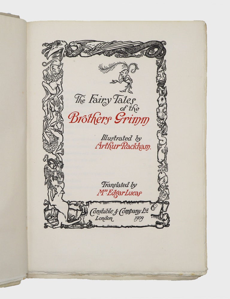 The Fairy Tales of the Brothers Grimm…Translated by Mrs. Edgar Lucas