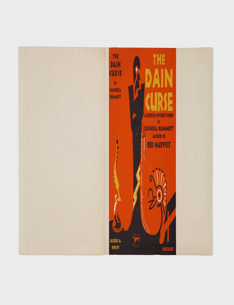 The Dain Curse (Publisher's Trial Dust Jacket for the First Edition)