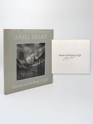 Item #376222 Yosemite and the Range of Light. Ansel Adams
