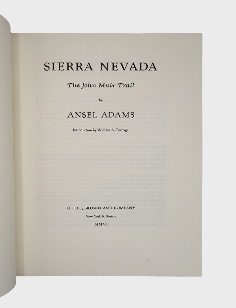 Sierra Nevada: The John Muir Trail
