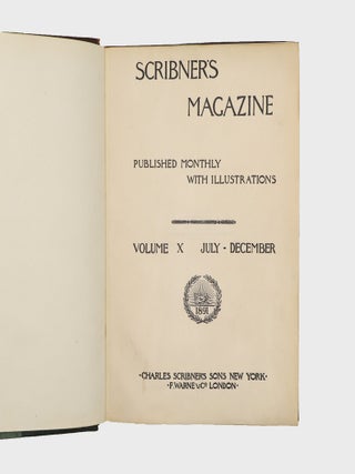 Item #376433 The Wrecker IN Scribner's Magazine 10-12 (Aug 1891-July 1892). Robert Louis...